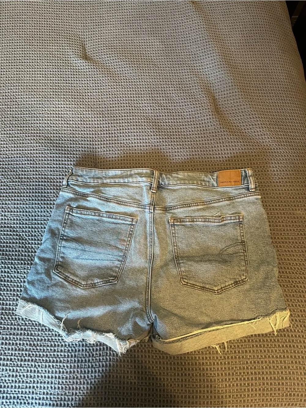 American Eagle Light Wash Denim Shorts